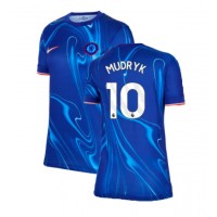 Chelsea Mykhailo Mudryk #10 Replica Home Shirt Ladies 2024-25 Short Sleeve